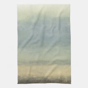 Abstract Landscape with Overcast Sky Tea Towel