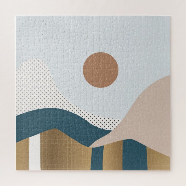 Abstract landscapes jigsaw puzzle (Vertical)