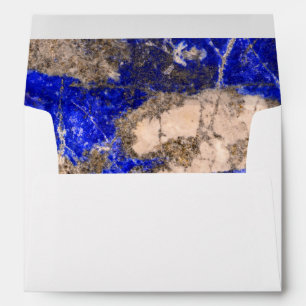 Abstract Lapis Lazuli Blue Granite blue marble  Envelope