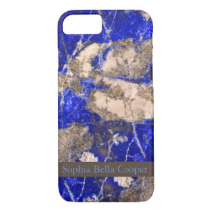 Abstract Lapis Lazuli Blue Granite iPhone 8/7 Case