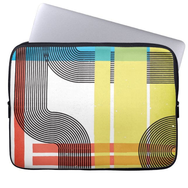 Abstract Laptop Sleeve (Front)
