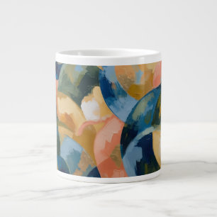 Abstract Large Coffee Mug