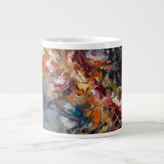 Abstract  large coffee mug