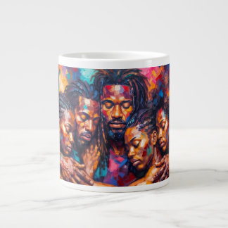 Abstract Large Coffee Mug