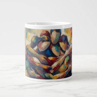 Abstract Large Coffee Mug