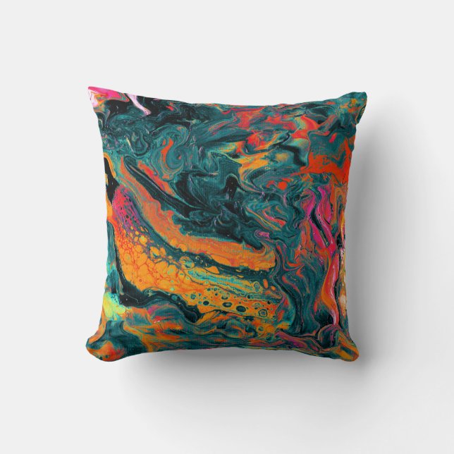 Abstract Lava Cushion (Front)