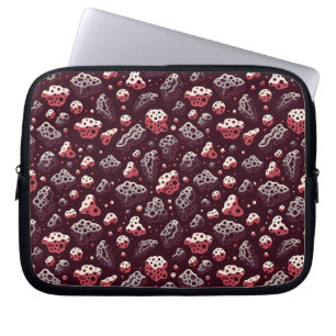 Abstract Lava Rock Pattern Laptop Sleeve