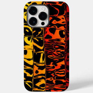 Abstract Lava Swirl Squared Case-Mate iPhone 14 Pro Max Case