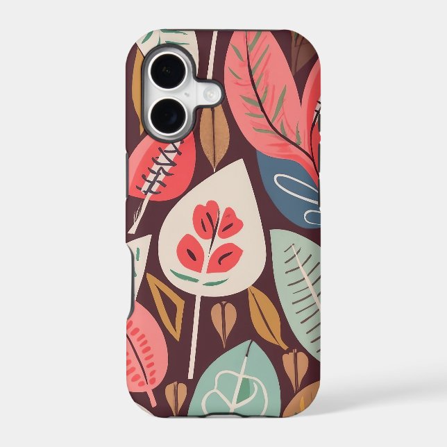 Abstract Leaves Pattern (Back)