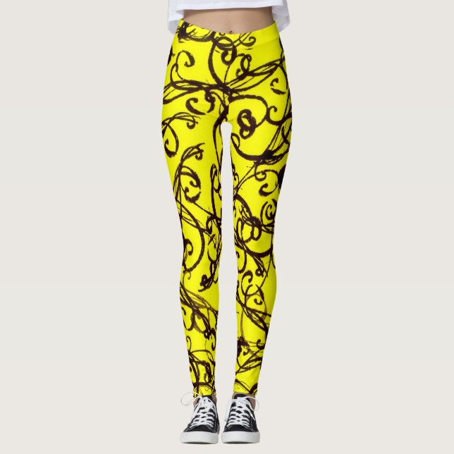 Abstract Leggings (Front)
