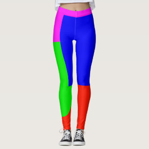 Abstract Leggings