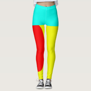 Abstract Leggings