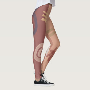 Abstract Leggings