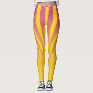 Abstract Leggings