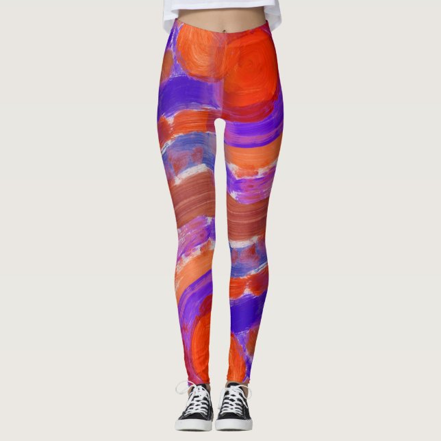 Abstract Leggings (Front)