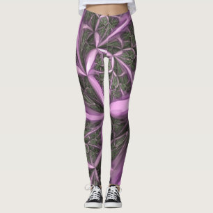 Abstract Leggings