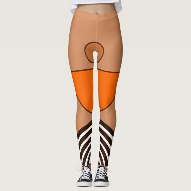 Abstract  leggings (Front)