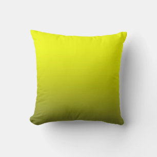 Abstract lemon bright contrast pure colour trend m cushion