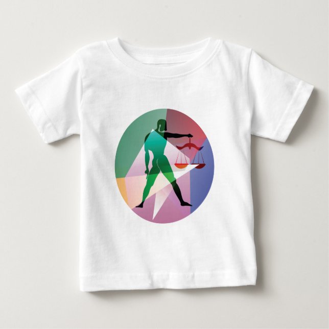 abstract libra baby T-Shirt (Front)