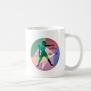 abstract libra coffee mug