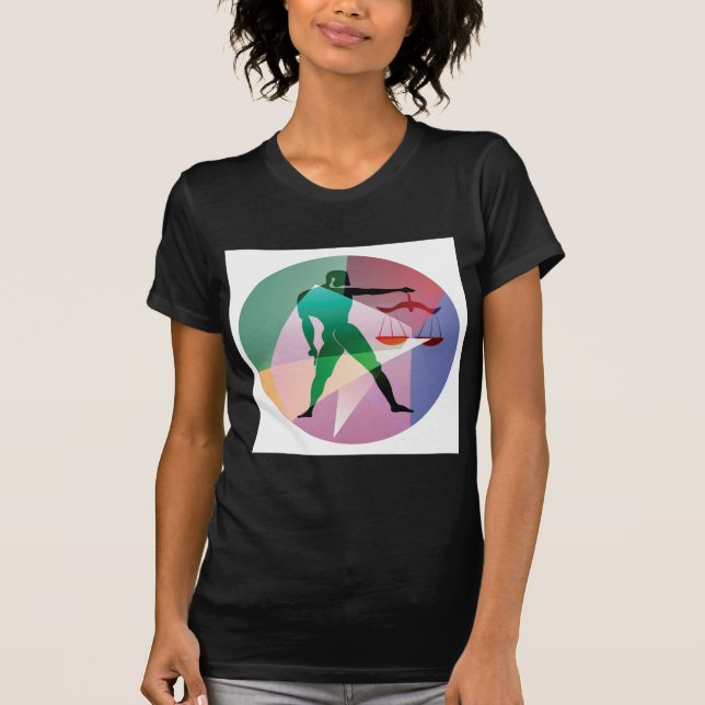 abstract libra T-Shirt (Front)