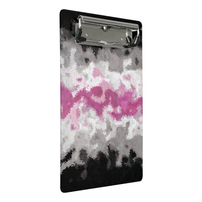 Abstract Librafeminine   Pride Flag       Mini Clipboard (Angled)