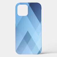 Abstract light background. Blue triangle pattern.