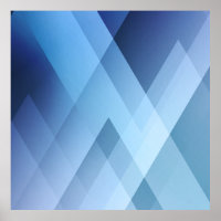 Abstract light background. Blue triangle pattern. 