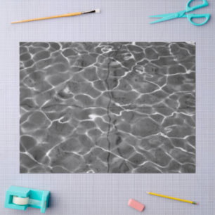 Abstract Light Reflections On Water Tissue Paper