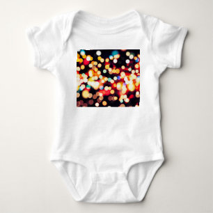 Abstract Light: Simple Texture Background Baby Bodysuit
