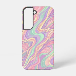 Abstract Lightning Bolt Strike Pastel Samsung Case