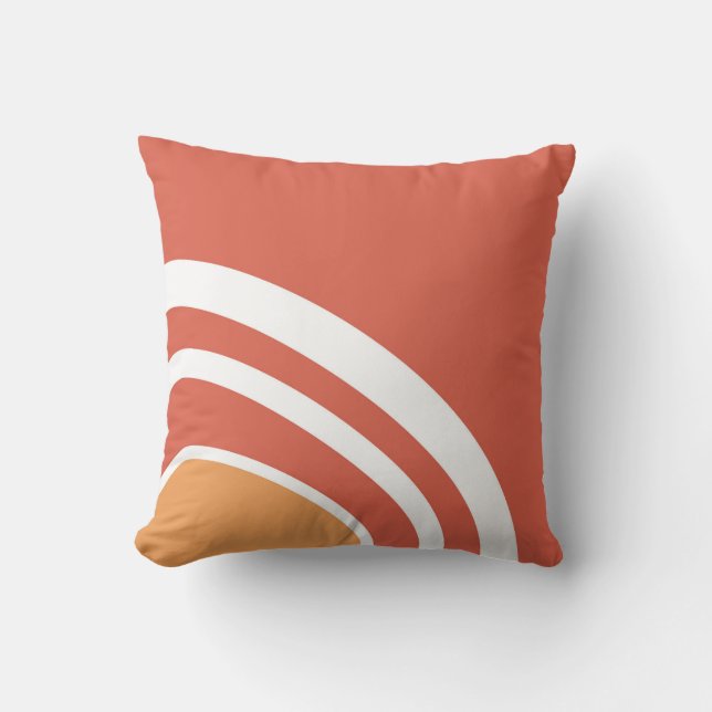 Abstract line art  cushion (Front)
