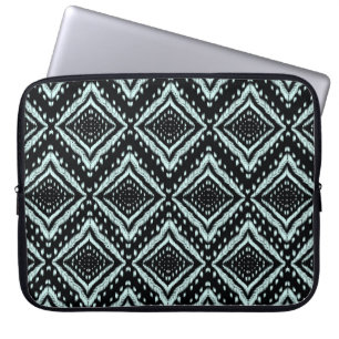 Abstract Line, Beautiful, Ikat seamless pattern, B Laptop Sleeve