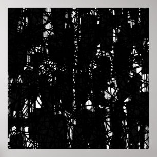 Abstract Lines 02 Poster