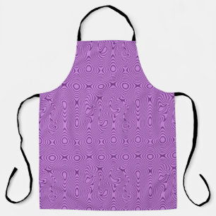 Abstract Lines and curves Pattern Apron
