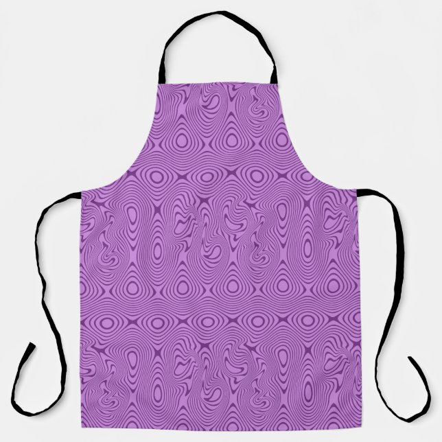Abstract Lines and curves Pattern Apron (Front)