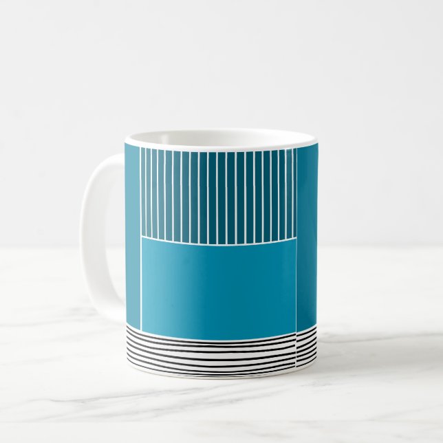 Abstract Lines  Coffee Mug (Front Left)
