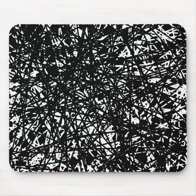 Abstract Lines Mouse Pad (Front)
