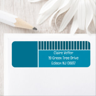 Abstract Lines Return Address Label