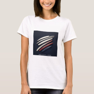 Abstract Lines T-shirt
