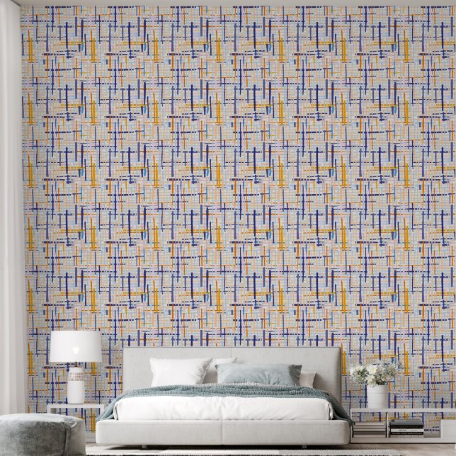 Abstract lines wallpaper (Bedroom)