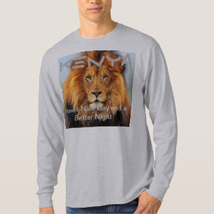Abstract Lion Safari Art Print T-Shirt