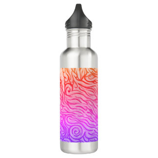Abstract Lionfish 710 Ml Water Bottle
