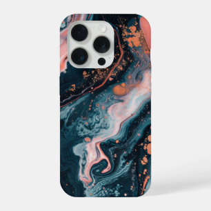Abstract Liquid Marble Modern  iPhone 15 Pro Case