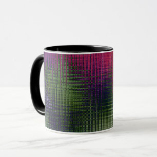 Abstract liquid texture ice glass crystal frozen m mug
