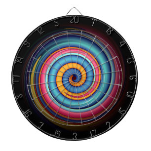 Abstract Lollipop Dartboard