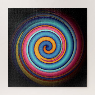 Abstract Lollipop Jigsaw Puzzle