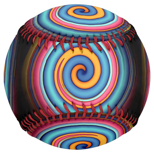 Abstract Lollipop  Softball (Front)