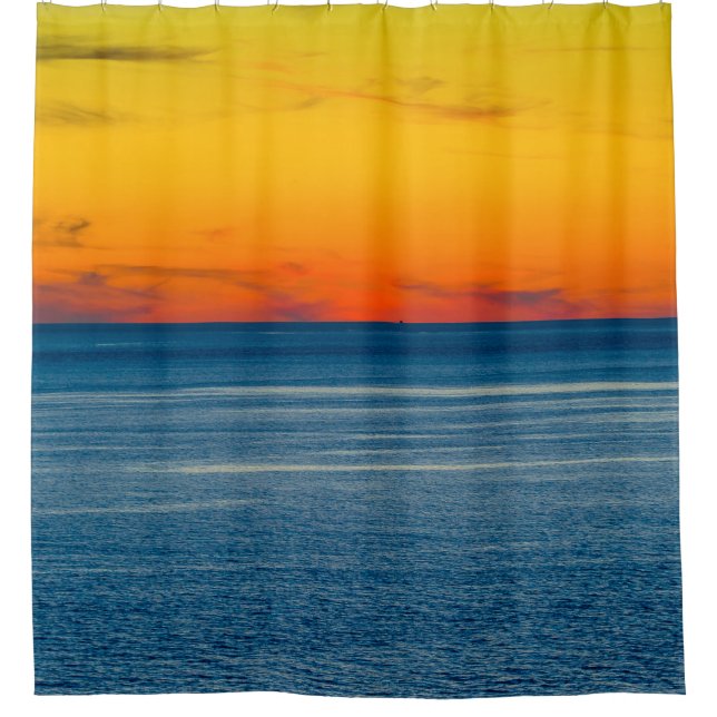 Abstract long exposure seascape with intentional c shower curtain (Front)