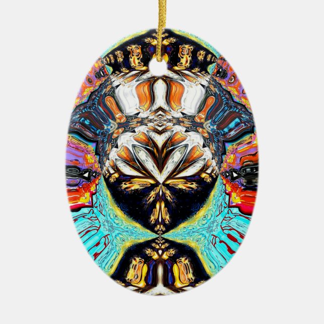 Abstract Lotus Ornament (Front)